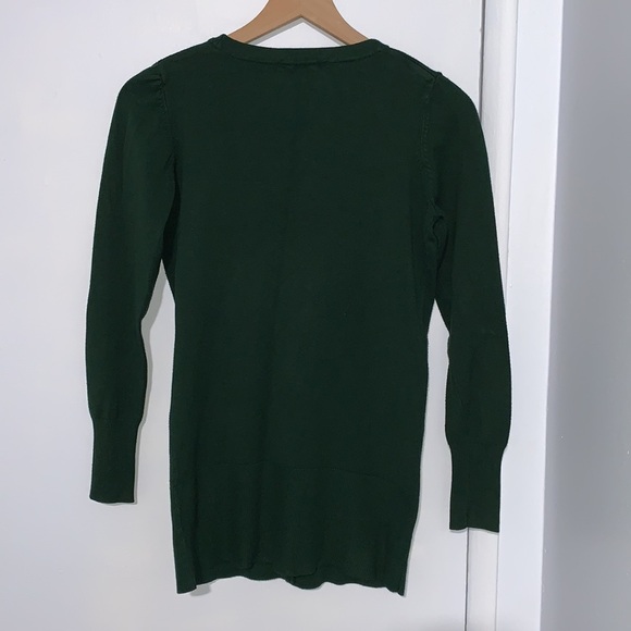 Forest green cardigan - Picture 12 of 13